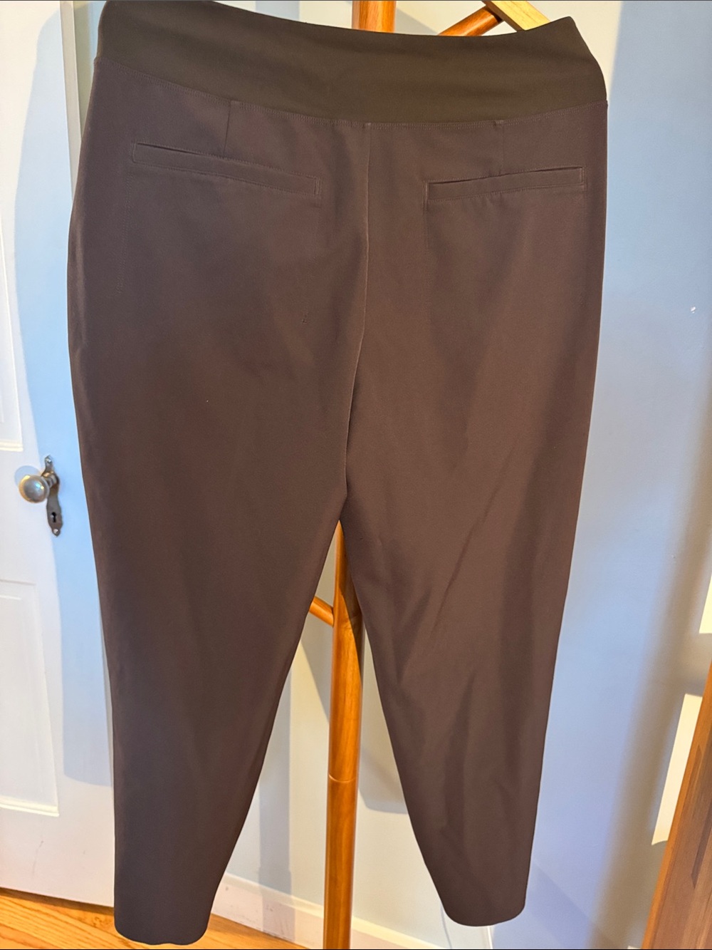 Athleta in Women's chocolate brown Pull-On Ponte Pants